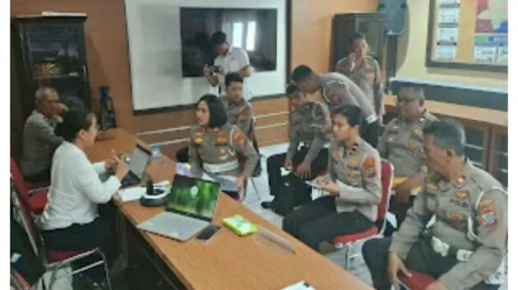 Itwasda Polda Sulut Audit Kinerja Polres Bitung