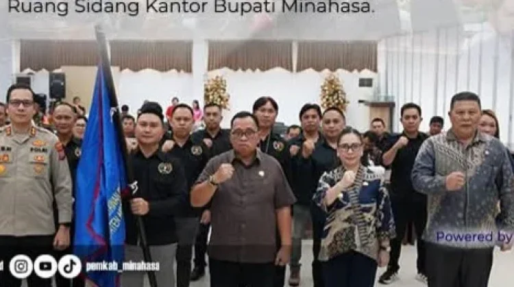 Pelantikan Pengurus PWI Cabang Minahasa