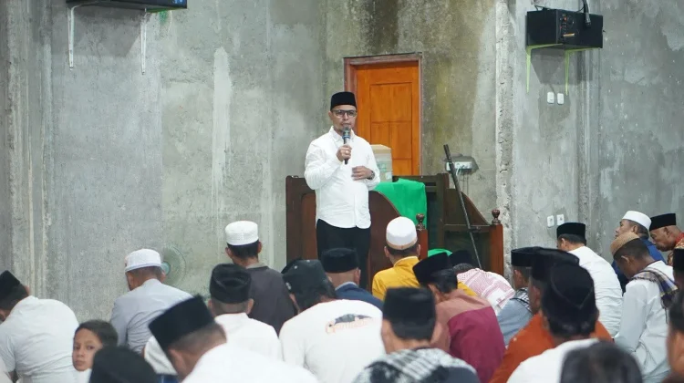 Safari Ramadhan Bupati Lasena di Kecamatan Bintauna