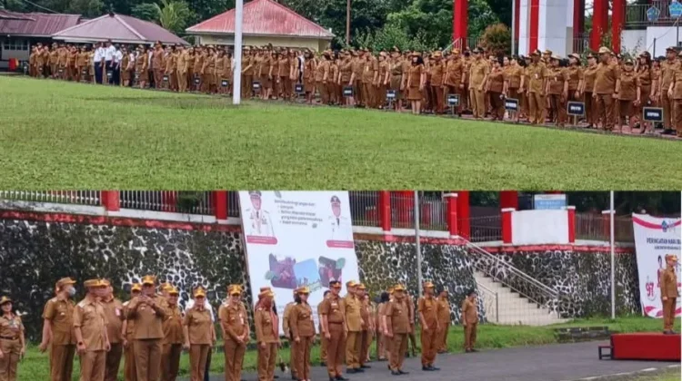 Apel Kerja ASN Pemkab Minut, Wajib Tingkatkan Pelayanan dan Inovasi