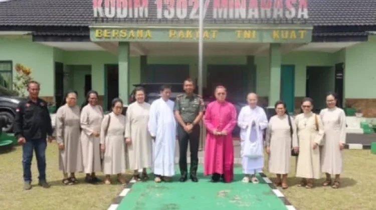 Sinergi Gereja dan TNI, Minahasa Didorong Tetap Aman dan Rukun