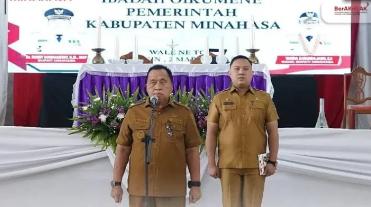 Apel Kerja Awal Maret Pemkab Minahasa