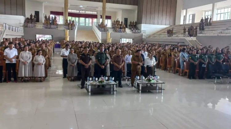 Apel Kerja, Bupati Minahasa Tekankan Integritas