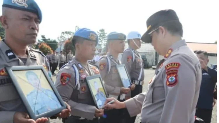 Polres Minahasa PTDH Tiga Anggota Polisi Bersangkutan