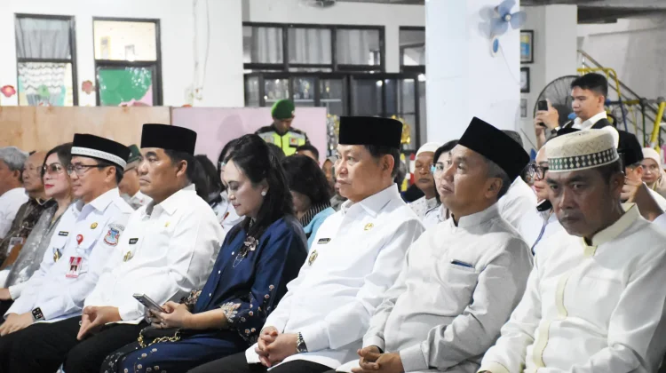 Pangdam  Merdeka Hadiri Safari Ramadan  Bersama Pemprov Sulut di Tuminting