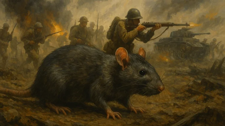 Tikus Menjadi Pahlawan di Medan Perang