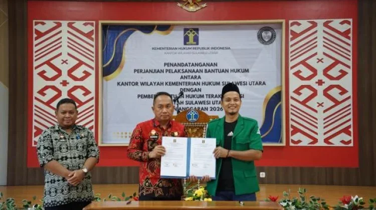 Kemenkum Teken Perjanjian Pelaksanaan Bantuan Hukum dengan 13 PBH Terakreditasi