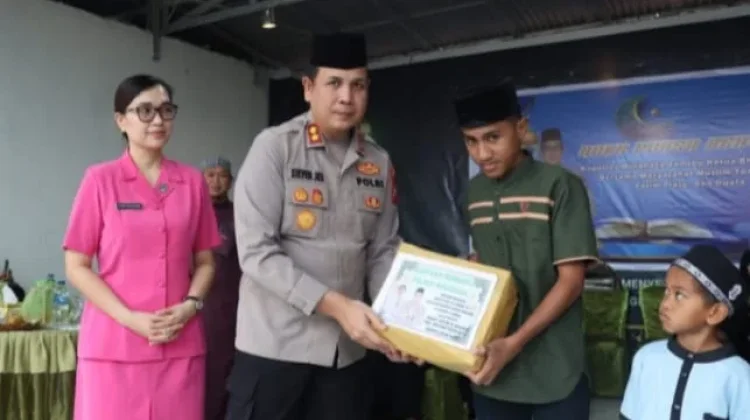 Safari Ramadan Kapolres Minahasa Bersama Warga Renegetan