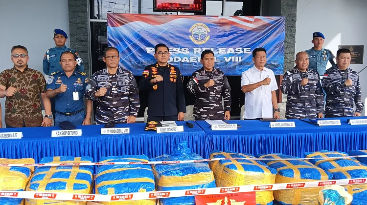 Kodaeral VIII Gagalkan Penyeludupan 1.45 Ton Sianida ke Sulawesi Utara