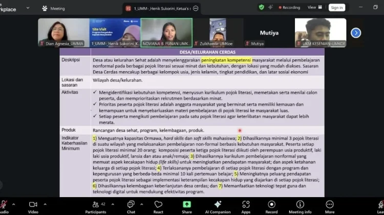 UM Manado dan UM Kupang Gelar Coaching Daring Penyusunan Proposal PPK Ormawa