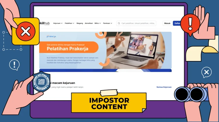 Hoaks Laman Pelatihan Prakerja Skillhub Kemnaker