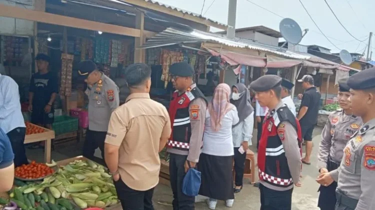 Polres Boltim Sidak Pasar Kotabunan