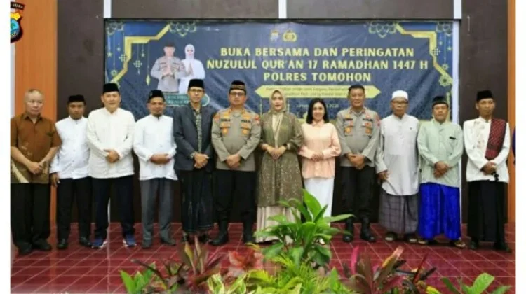 Polres Tomohon Gelar Buka Puasa Lintas Agama