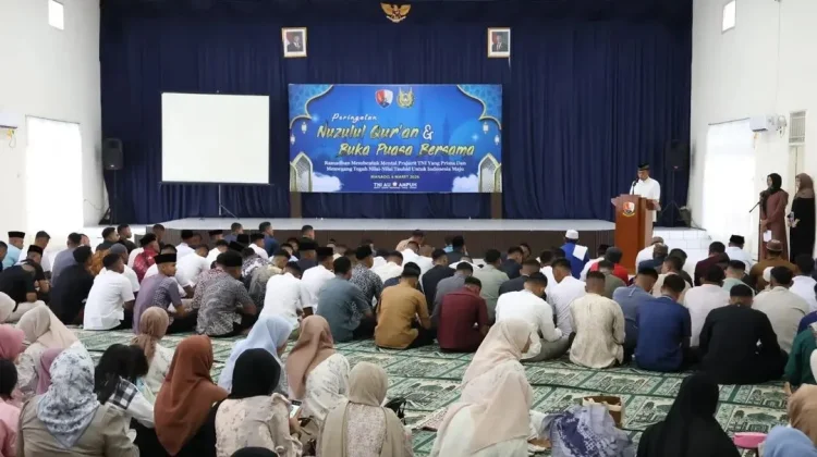 Lanud Sam Ratulangi Gelar Nuzulul Qur’an dan Buka Puasa Bersama