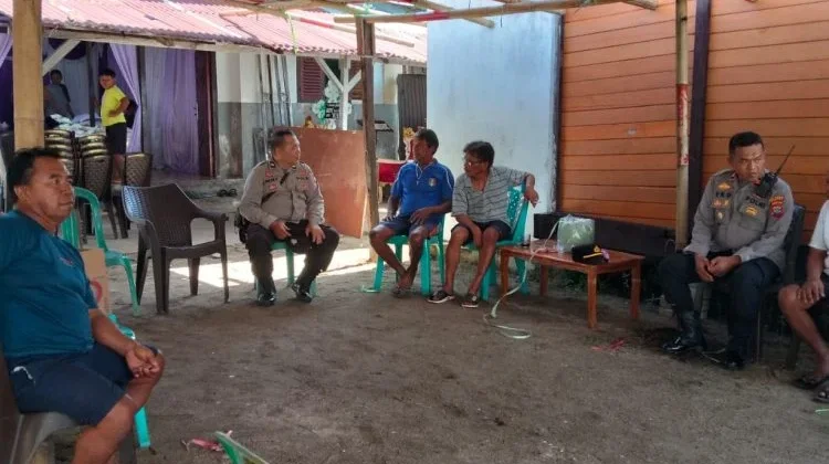 Serap Aspirasi Masyarakat, Polsek Pulau Bunaken Gelar Program Minggu Kasih