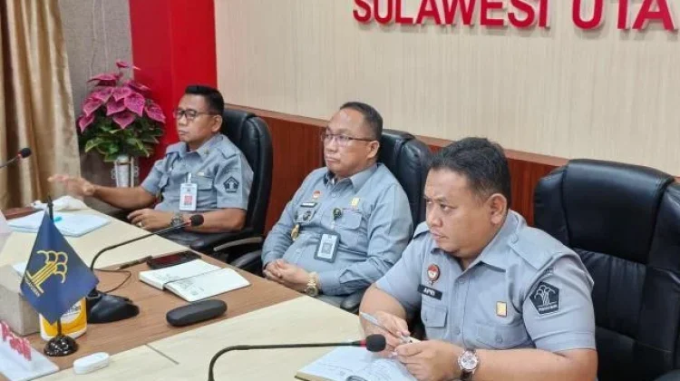 Kemenkum Sulut Ikuti Rapat Anev Kinerja Kementerian Hukum B02 Tahun 2026