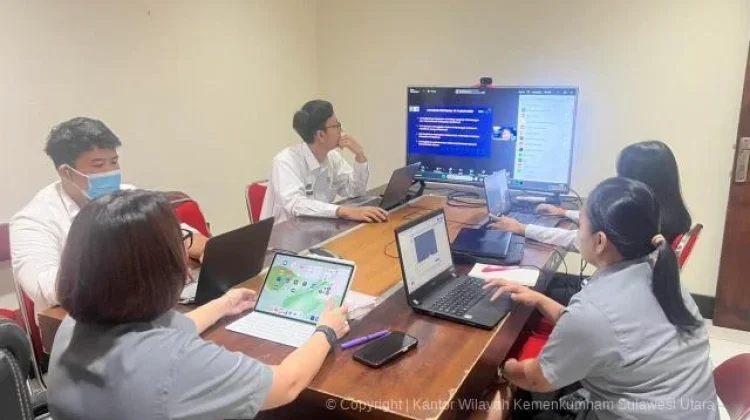 Kemenkum Sulut Ikuti Sosialisasi Formula Manual IKU dan Renaksi Program KI 2026