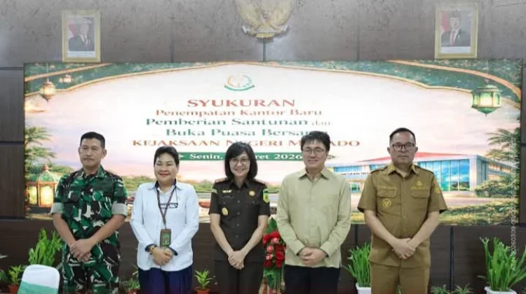 Syukuran Kantor Baru Kejari Manado