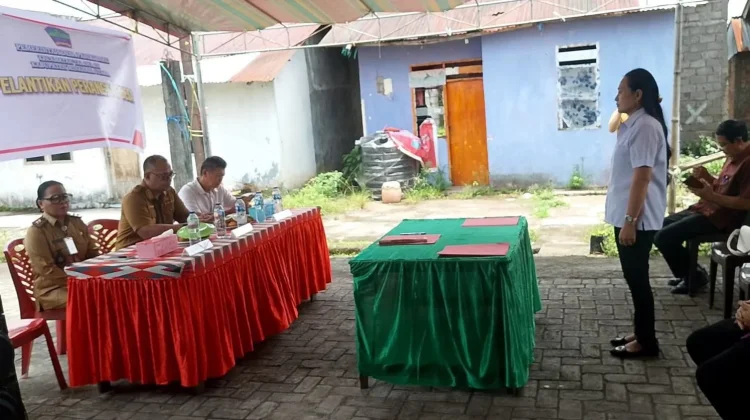 Kaur Perencanaan Desa Paniki Baru Resmi Dilantik