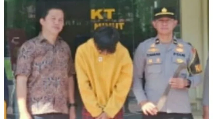 Kedapatan Membawa Sajam Seorang Remaja Diamankan  Polres Minut