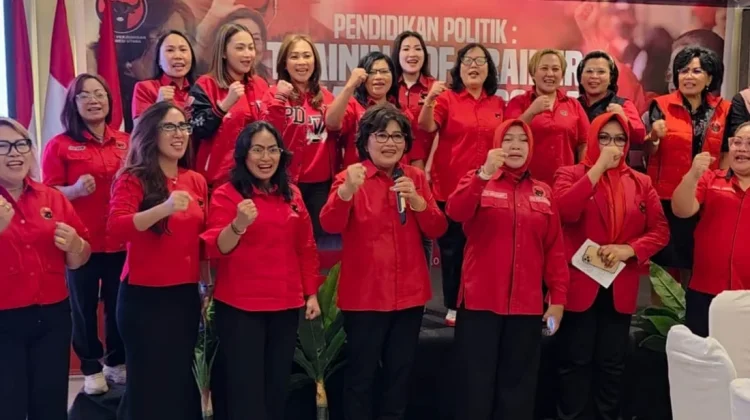 Perkuat Peran Perempuan, Srikandi PDIP Sulut Pelatihan Pendidikan Politik