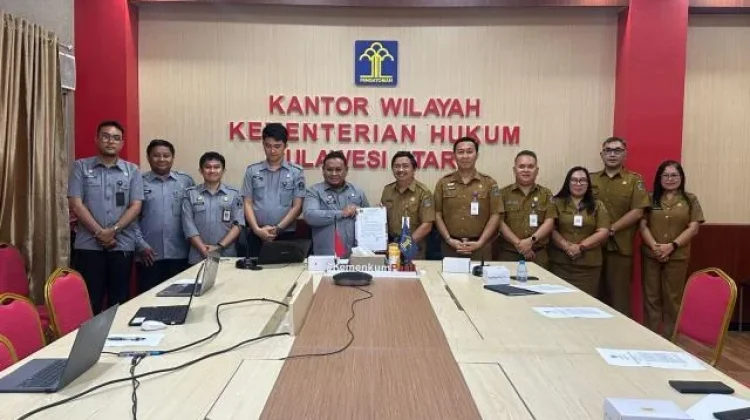 Kemenkum Sulut Harmonisasi Ranperwal Bitung tentang Penjabaran APBD 2026