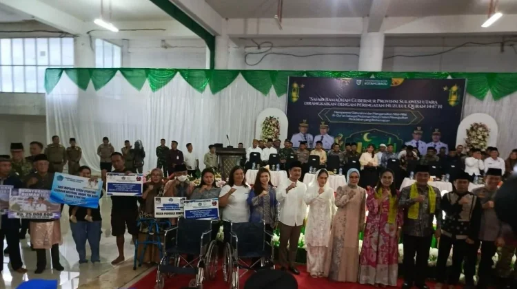 Safari Ramadan di Kotamobagu, YSK Serahkan Bantuan Nutrisi untuk Cegah Stunting