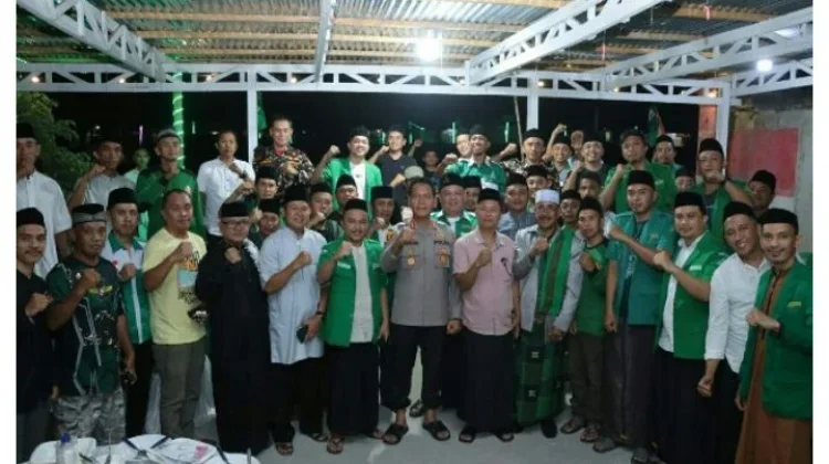 Kapolres Kotamobagu Buka Puasa Bersama GP Ansor di Mopait