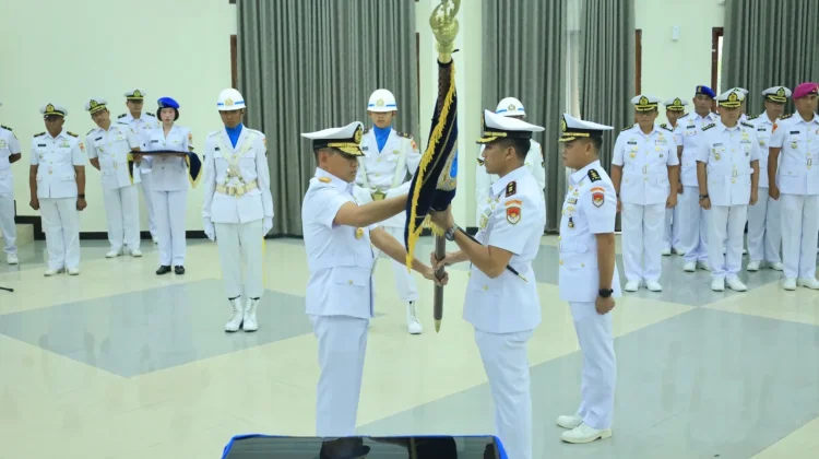 Wadan Kodaeral VIII Pimpin Upacara Sertijab Danlanal Melonguane