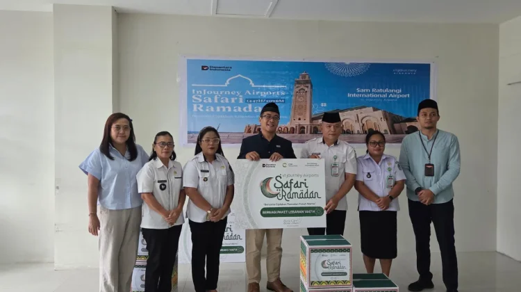 InJourney Airports Samratulangi Bagikan Paket Lebaran untuk Warga Sekitar