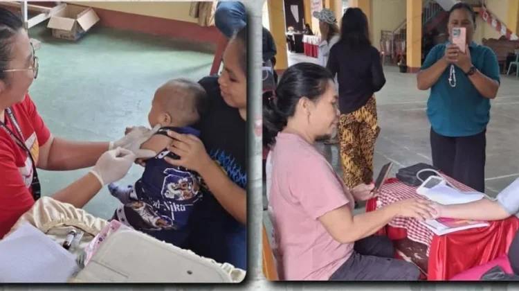 Strategi Layanan Kesehatan, Pemdes Wasian dan Puskesmas Tatelu Gelar Posyandu