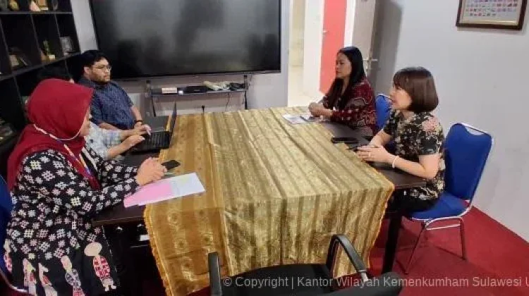 Kemenkum Sulut Koordinasikan Pembentukan Sentra KI Bersama Pemkot Manado