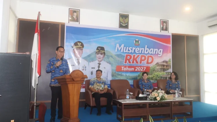 Musrenbang RKPD Tomohon 2027 Resmi Dibuka