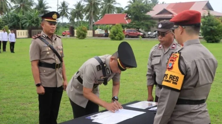 Polres Boltim Rotasi Sejumlah Pejabat, Kapolres Tekankan Profesionalisme