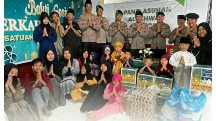 Sentuh Dua Panti Asuhan di Kota Manado dalam Bakti Sosial Ramadan