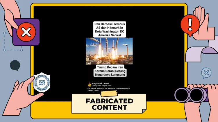 Hoaks Iran Berhasil Tembus AS dan Hancurkan Washington DC