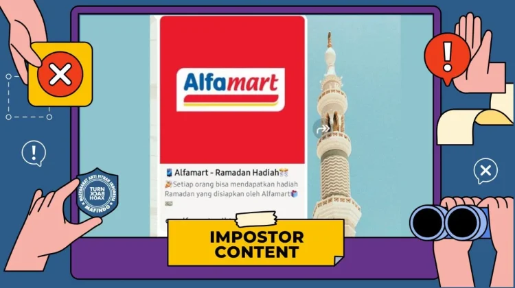 Hoaks Tautan Undian Ramadan dari Alfamart