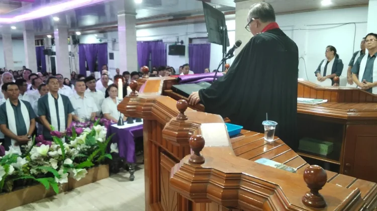 Pelantikan Panitia Lokal Hapsa PKB Sinode GMIM 2026