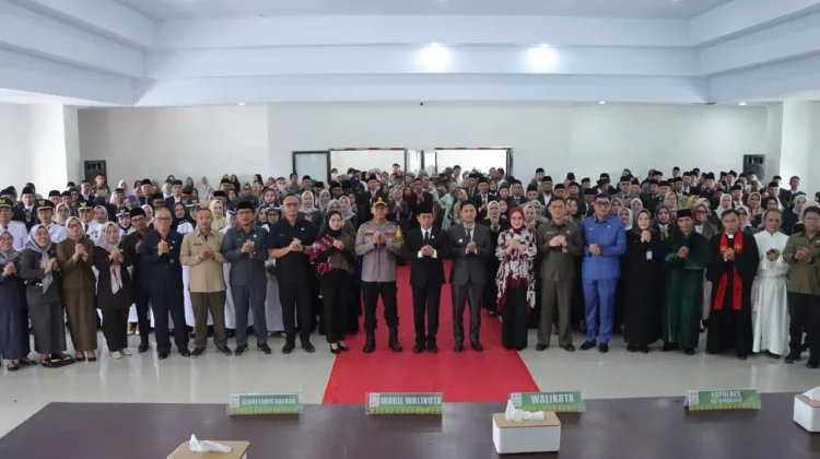 Kapolres Kotamobagu Hadiri Pelantikan 174 Pejabat di Lingkungan Pemerintah Kota