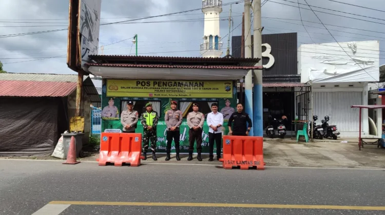 Polres Kotamobagu Sebar Pos Pengamanan dan Pelayanan Selama Arus Mudik
