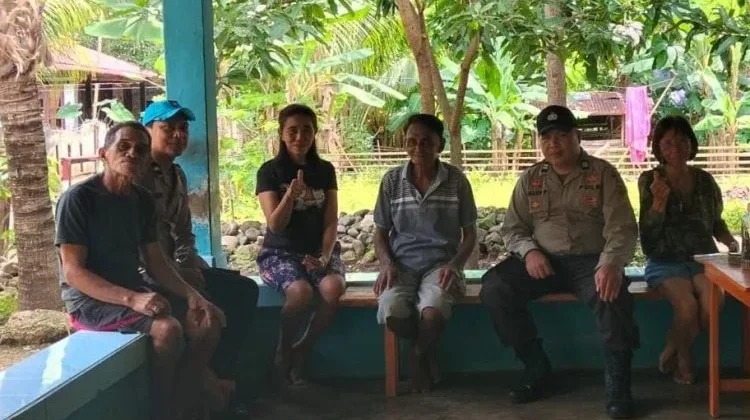 Polsek Pulau Bunaken Ajak Masyarakat untuk Bersama-sama Jaga Kamtibmas