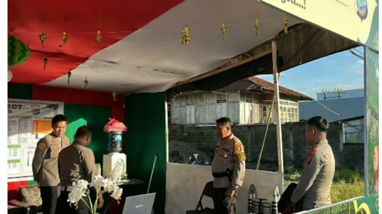 Wakapolres Tomohon Pastikan Kesiapan Personel  Operasi Ketupat 2026