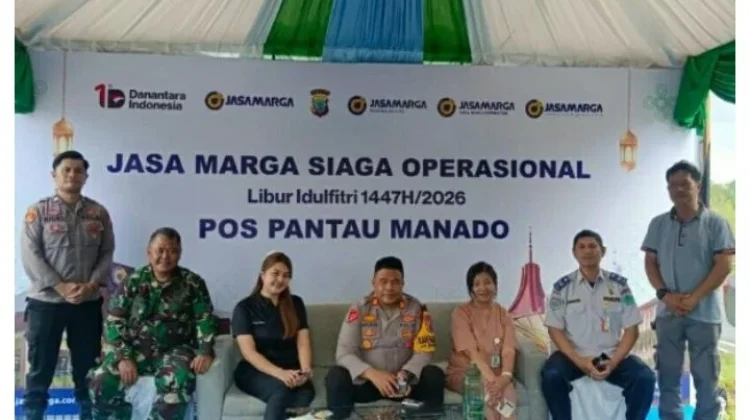 Kabag Ops Polres Minut Cek Kesiapan Pos Pam Pintu Tol