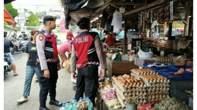 Satgas Preventif Polres Minsel Patroli di Pusat Kota