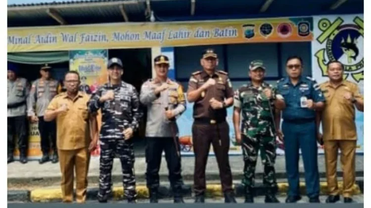 Forkopimda Talaud Pantau Kesiapan Pos Operasi Ketupat Samrat