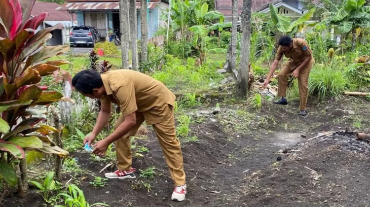 Pemdes Klabat Antusias Sukseskan Gerakan Indonesia Asri