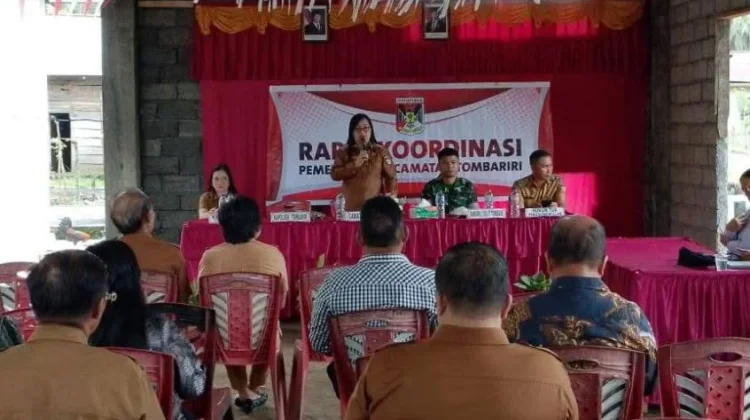 Rakor Sekecamatan Tombariri Digelar di BPU Pinasungkulan