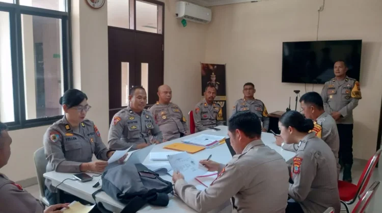 Kapolres Kotamobagu Terima Kunjungan Tim Wasops Polda Sulut