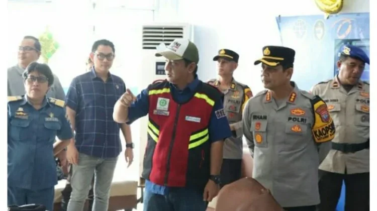 Kapolresta Manado Tinjau Kesiapan Posko Operasi Ketupat Samrat 2026