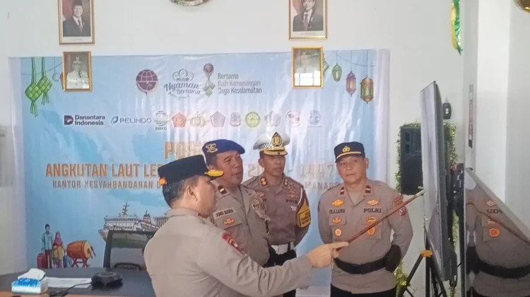 Kapolda Sulut Cek Pos Pam  Idulfitri 1447 Hijriah